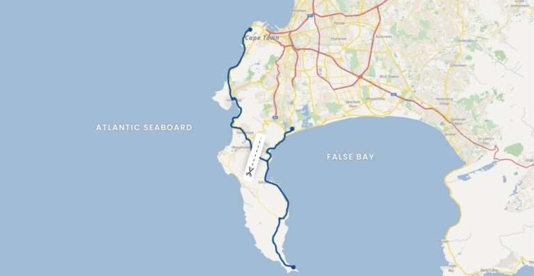 Cape Peninsula Tour Map