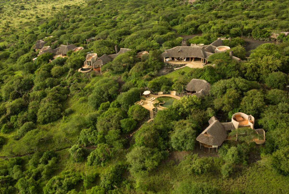 Ol Donyo Lodge near Amboseli in Kenya