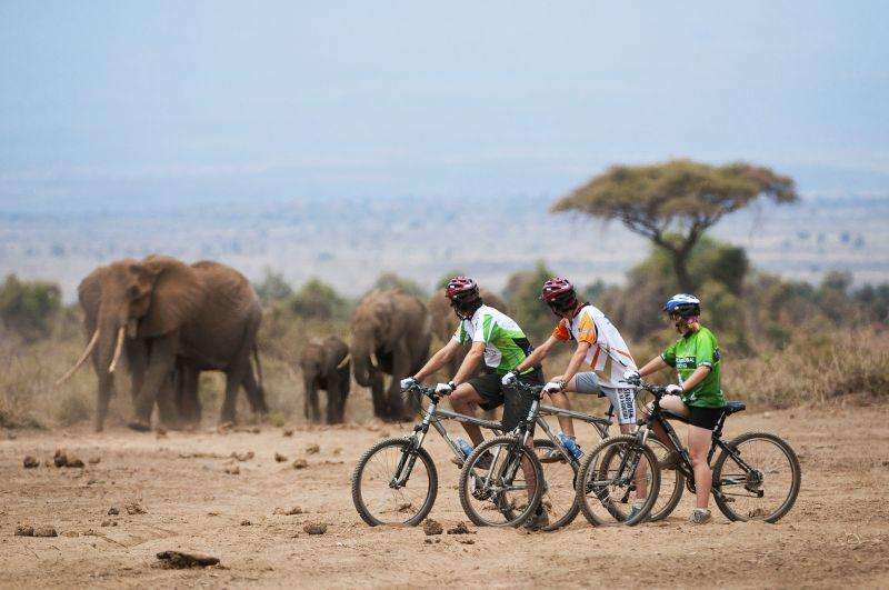 Ol Donyo Lodge near Amboseli in Kenya