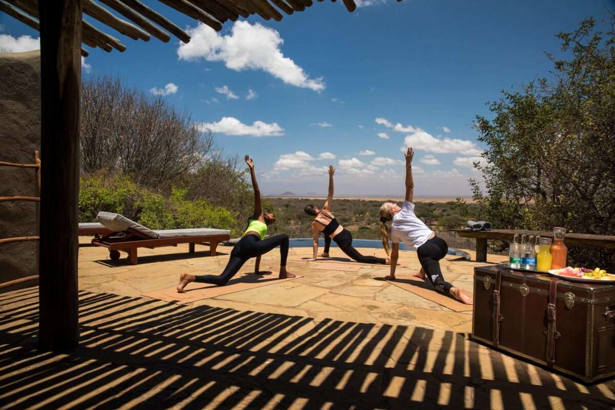 Ol Donyo Lodge near Amboseli in Kenya
