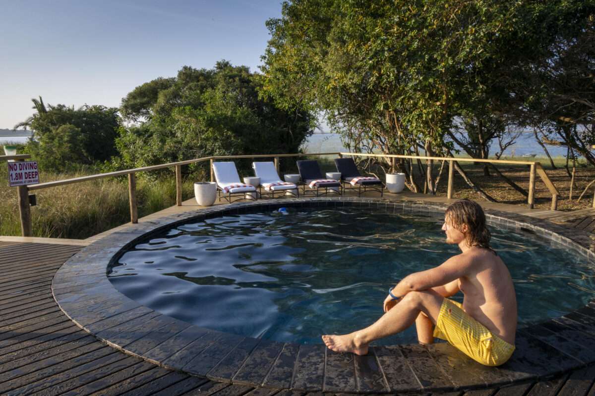 Makakatana Bay Lodge in the iSimangaliso Wetland Park 